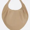 Borse A Mano>MAEDEN Market tote in pelle liscia Marrone