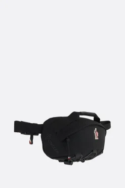 Marsupi>MONCLER GRENOBLE marsupio in nylon patch logo Nero