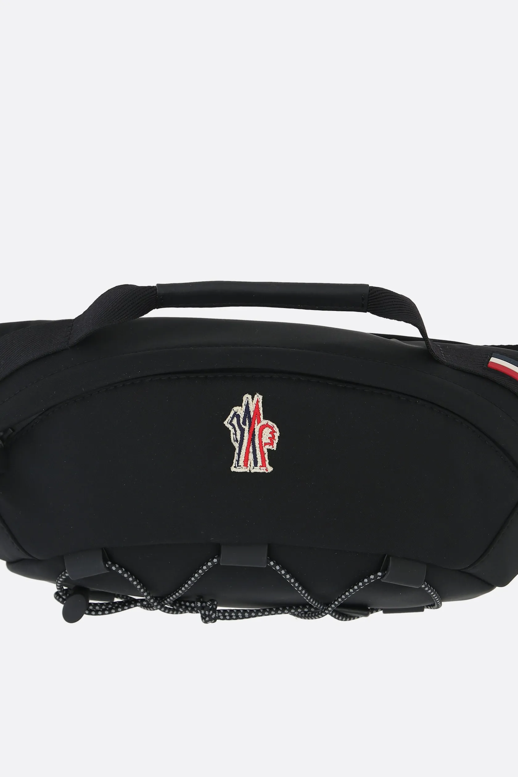 Marsupi>MONCLER GRENOBLE marsupio in nylon patch logo Nero