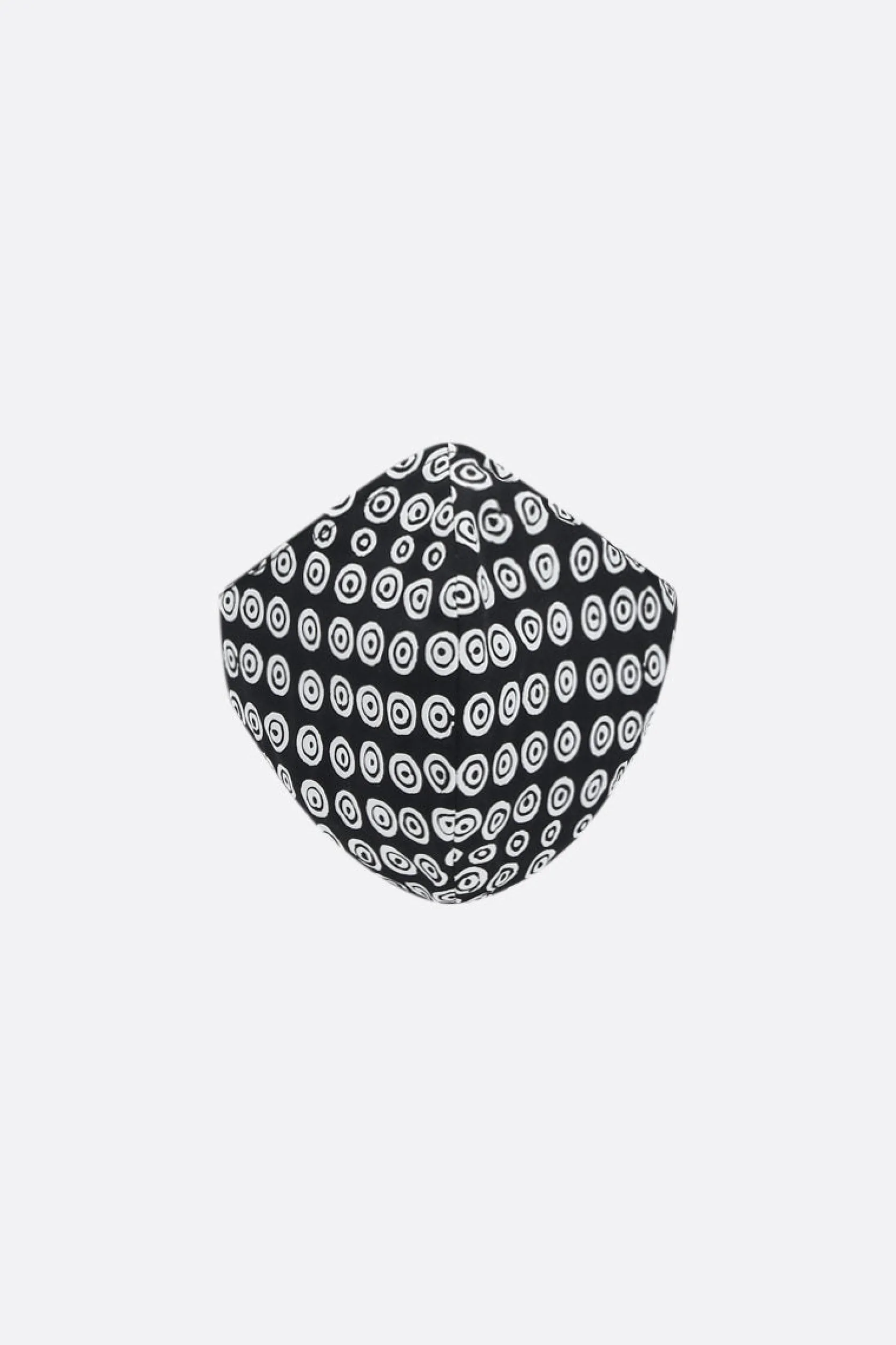 Lifestyle>10 CORSO COMO mascherina in tessuto stampa cerchi signature Nero