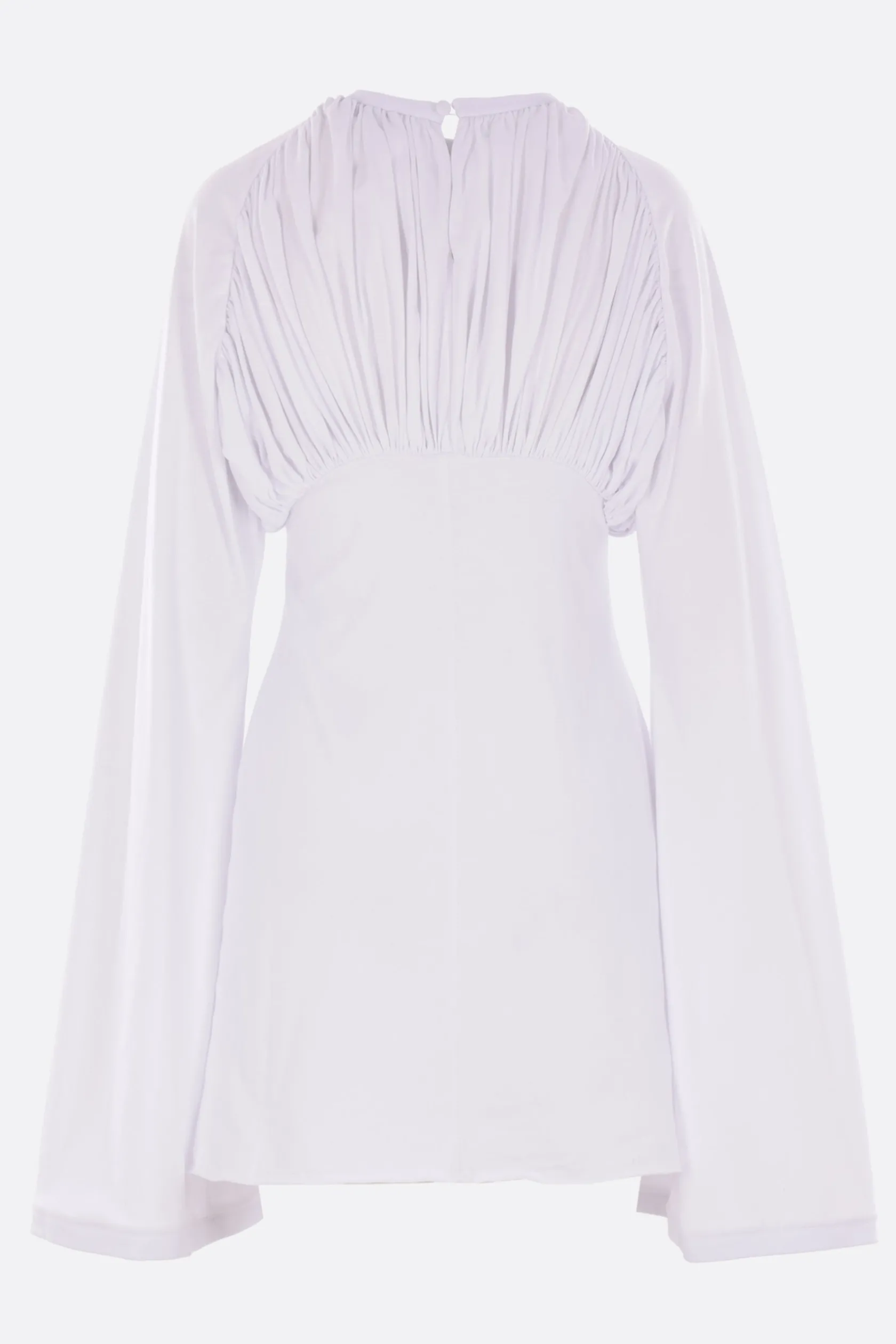 Abiti>DURAN LANTINK mini abito in jersey con drappeggio Bianco