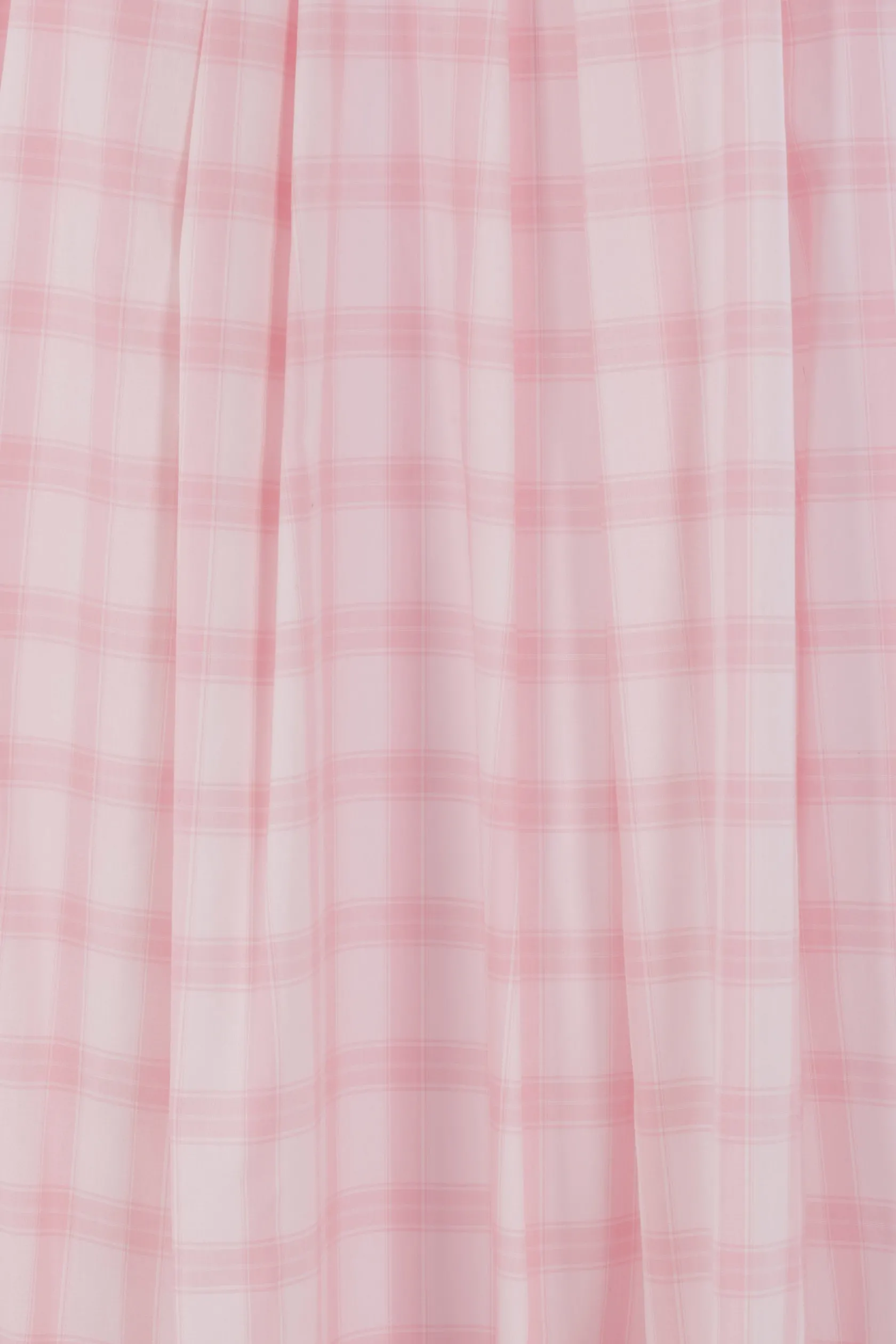 Abiti>LOEWE miniabito in cotone a quadri Rosa