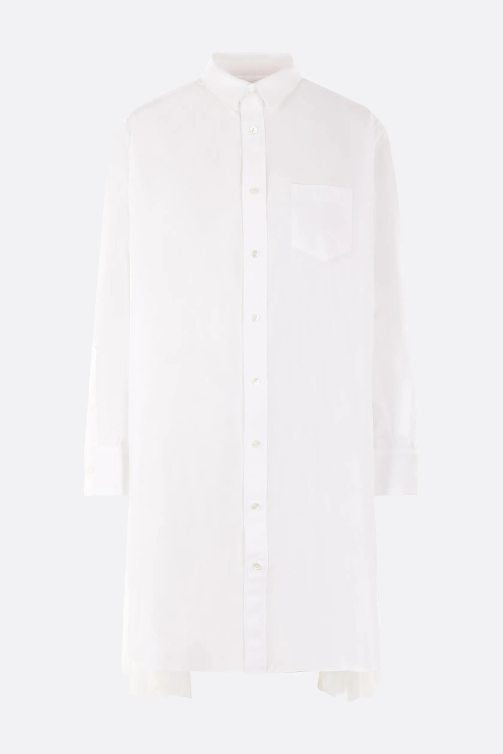 Abiti>SACAI miniabito in popeline Bianco