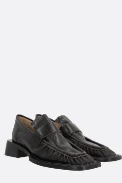 Scarpe Basse>MIISTA mocassino Airi in pelle liscia Nero