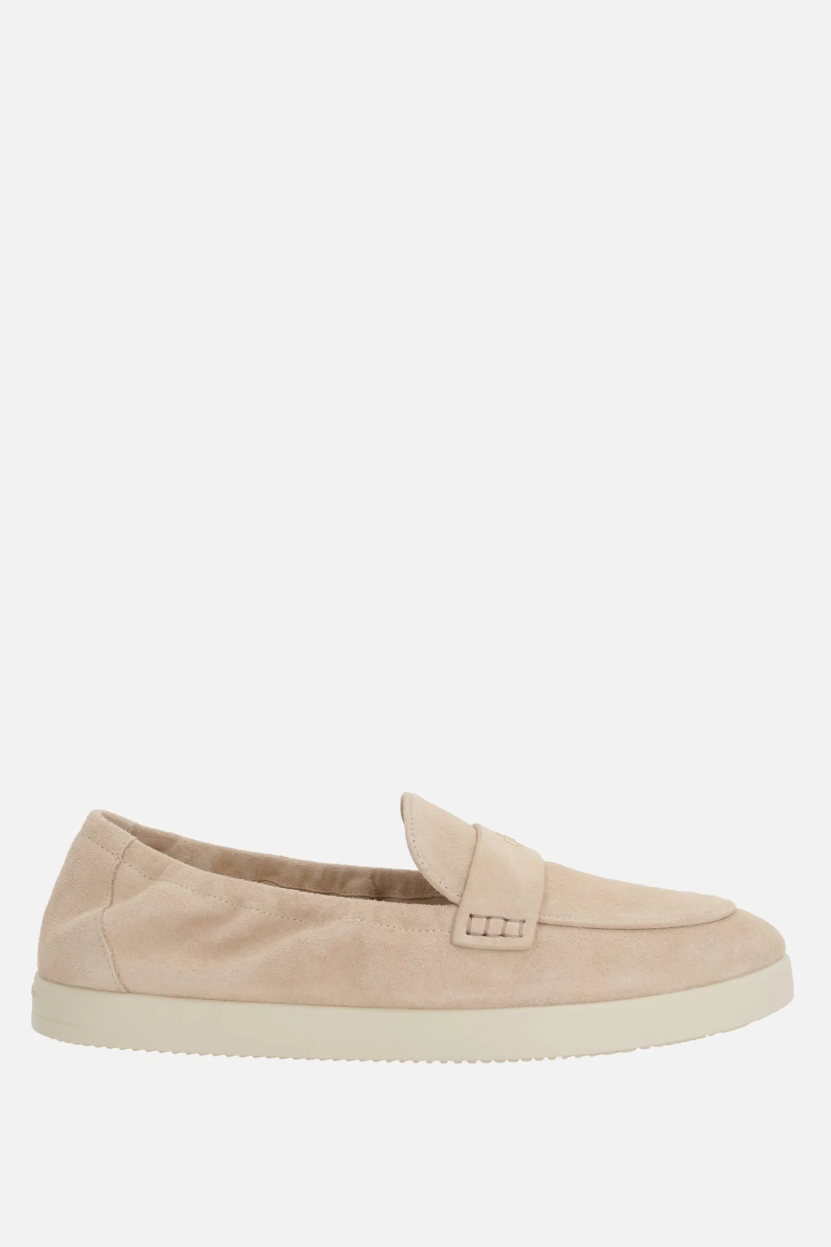 Scarpe Basse>TORY BURCH mocassino Ballet Sport in suede Neutro