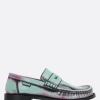 Scarpe Basse>LOEWE mocassino Campo in pelle spazzolata Multicolor