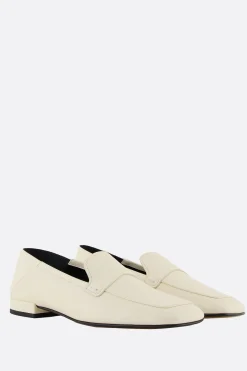 Scarpe Basse>GIORGIO ARMANI - 10 CORSO COMO mocassino in pelle liscia Bianco