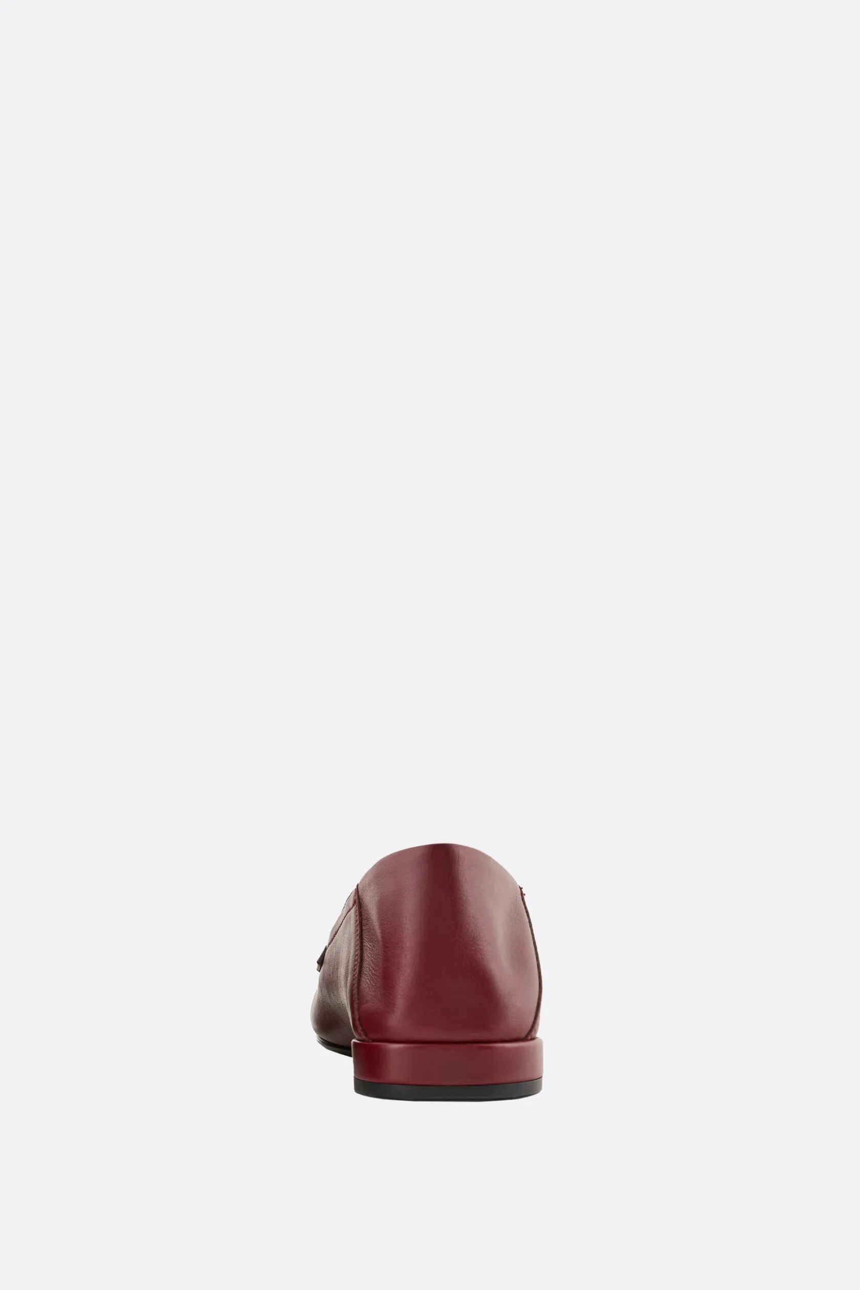 Scarpe Basse>GIORGIO ARMANI - 10 CORSO COMO mocassino in pelle liscia Rosso