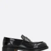 Mocassini E Slippers>SANTONI X 10 CORSO COMO mocassino in pelle lucida Nero