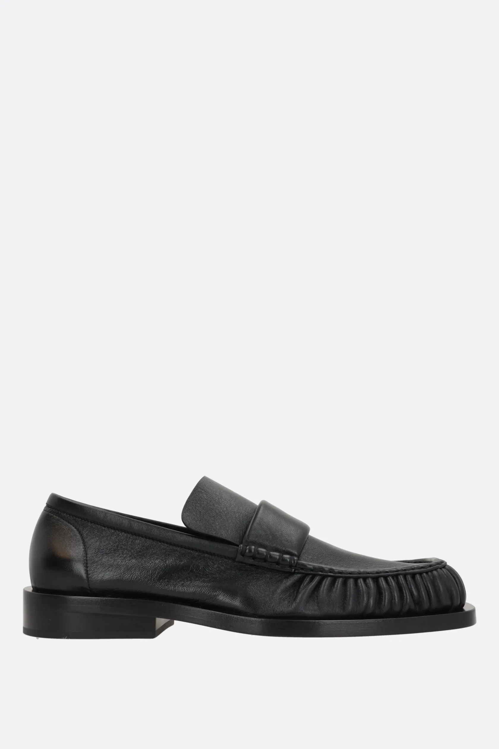 Mocassini E Slippers>JIL SANDER mocassino Nikki in nappa Nero