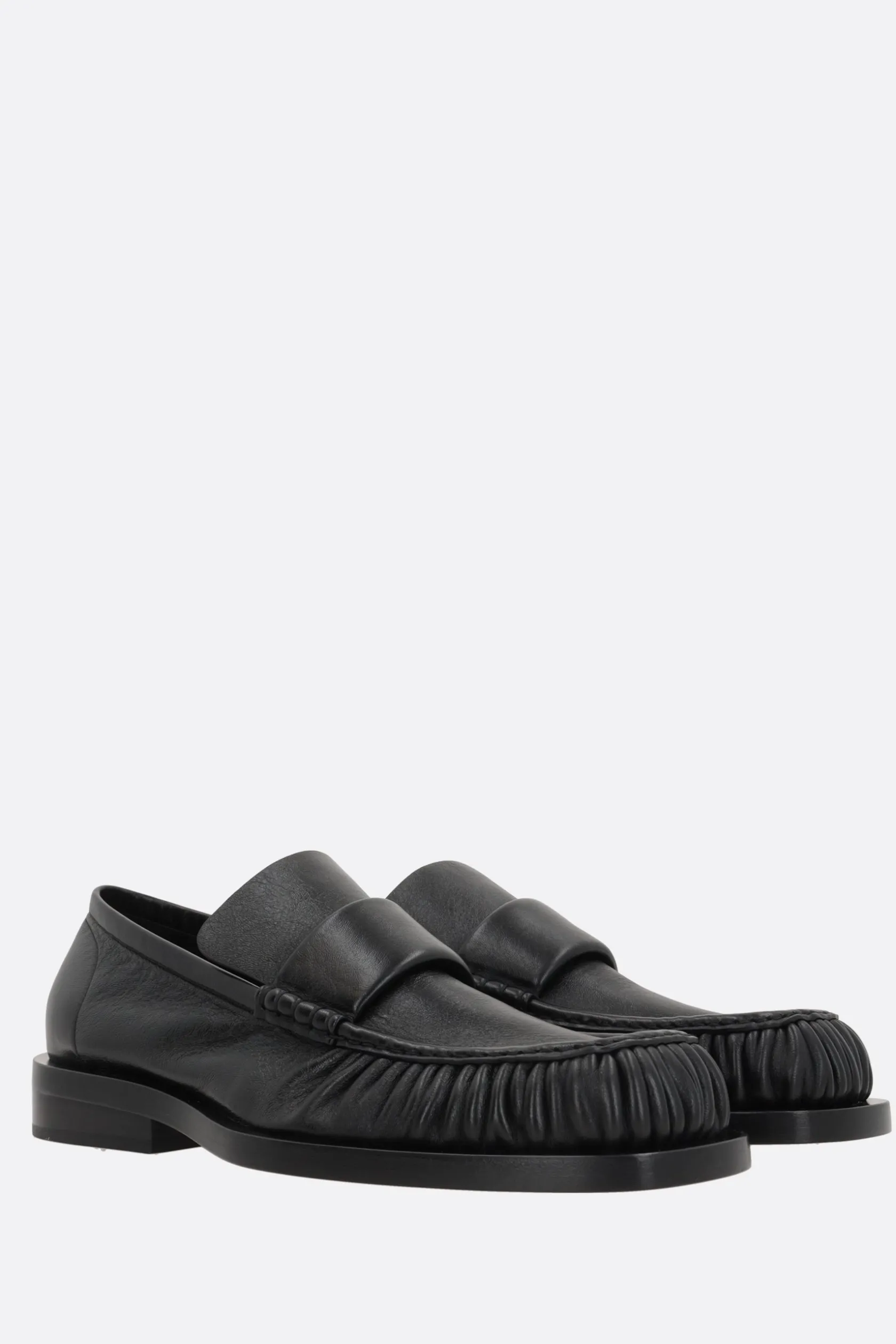 Mocassini E Slippers>JIL SANDER mocassino Nikki in nappa Nero
