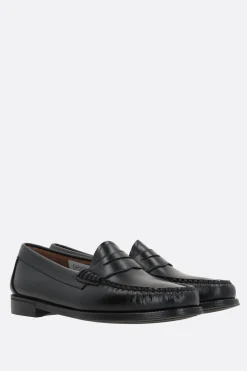 Scarpe Basse>G.H. BASS & CO mocassino penny Weejuns II in pelle lucida Nero