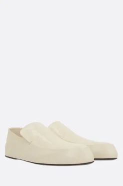 Scarpe Basse>JIL SANDER mocassino Tripon n pelle liscia Bianco