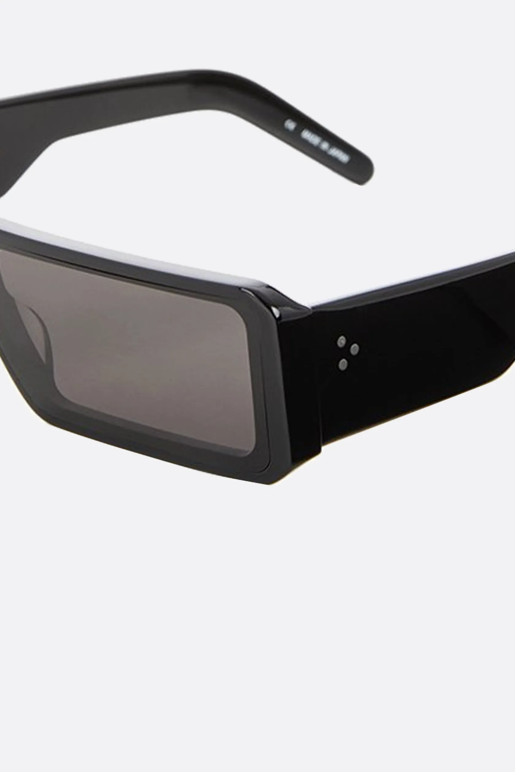 Accessori Da Indossare>RICK OWENS occhiale da sole Getshades in acetato Nero
