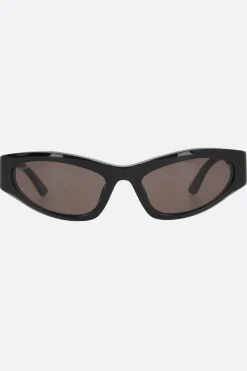 Accessori Da Indossare>BALENCIAGA occhiale da sole Logo Cat in acetato Nero