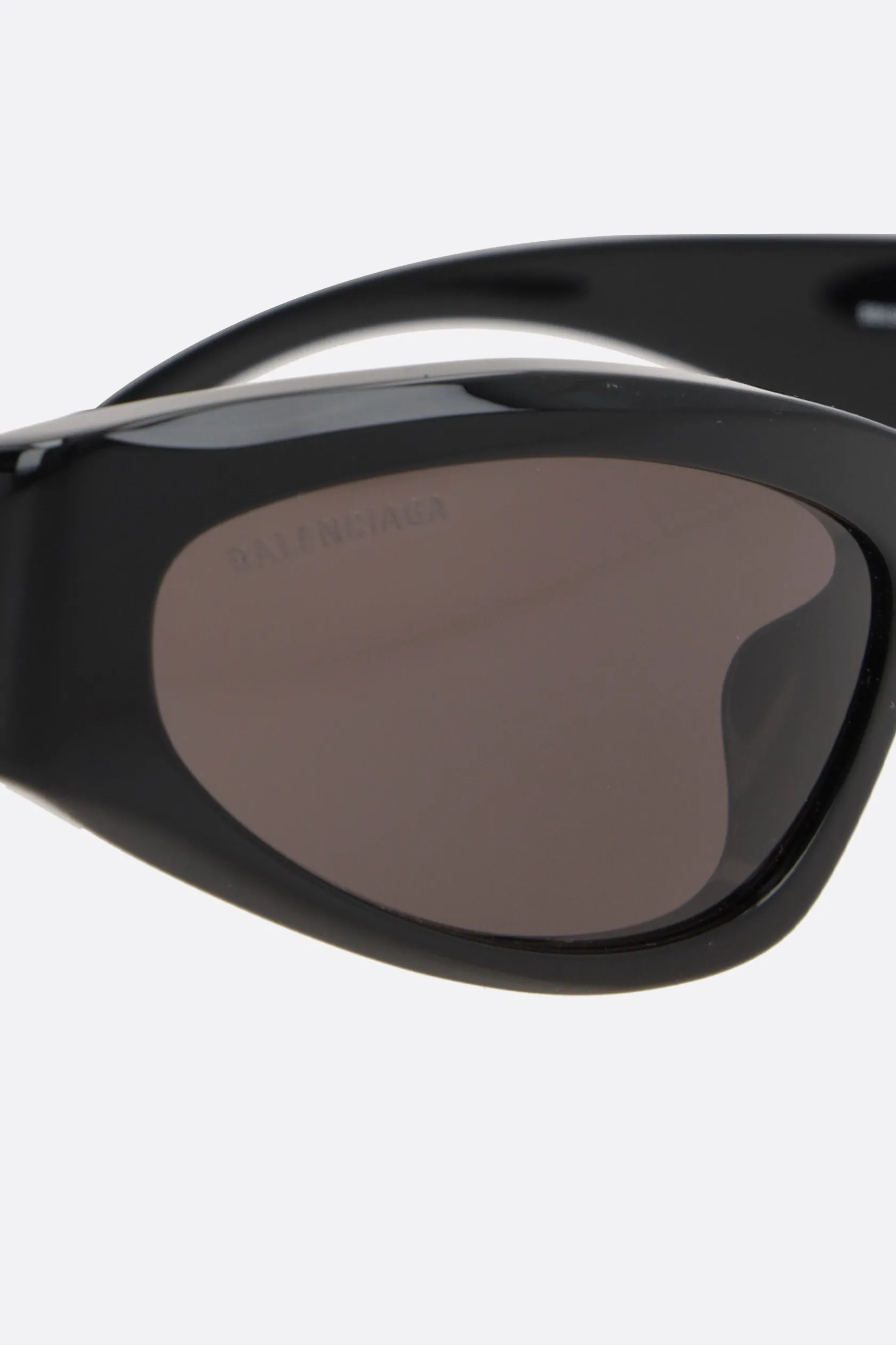 Accessori Da Indossare>BALENCIAGA occhiale da sole Logo Cat in acetato Nero