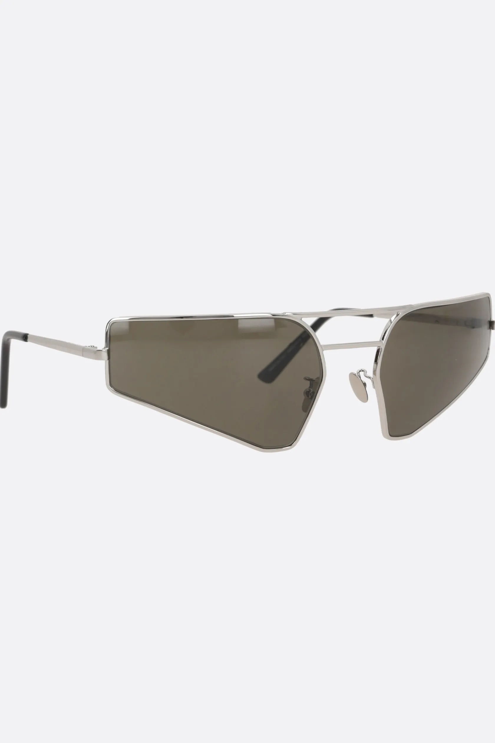 Accessori Da Indossare>RICK OWENS occhiale da sole Prong in metallo Bianco