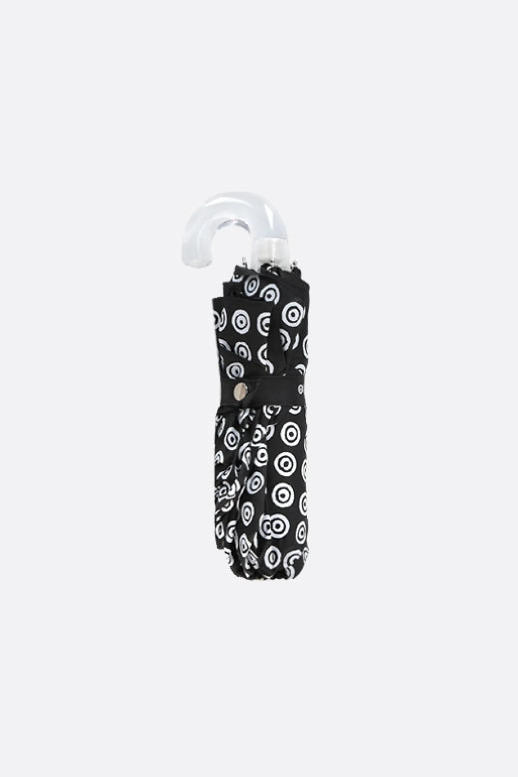 Lifestyle>10 CORSO COMO ombrello tascabile in nylon stampa cerchi Nero