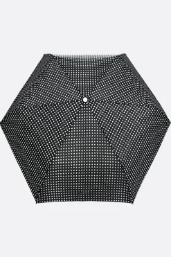 Lifestyle>10 CORSO COMO ombrello tascabile in nylon stampa cerchi micro Nero