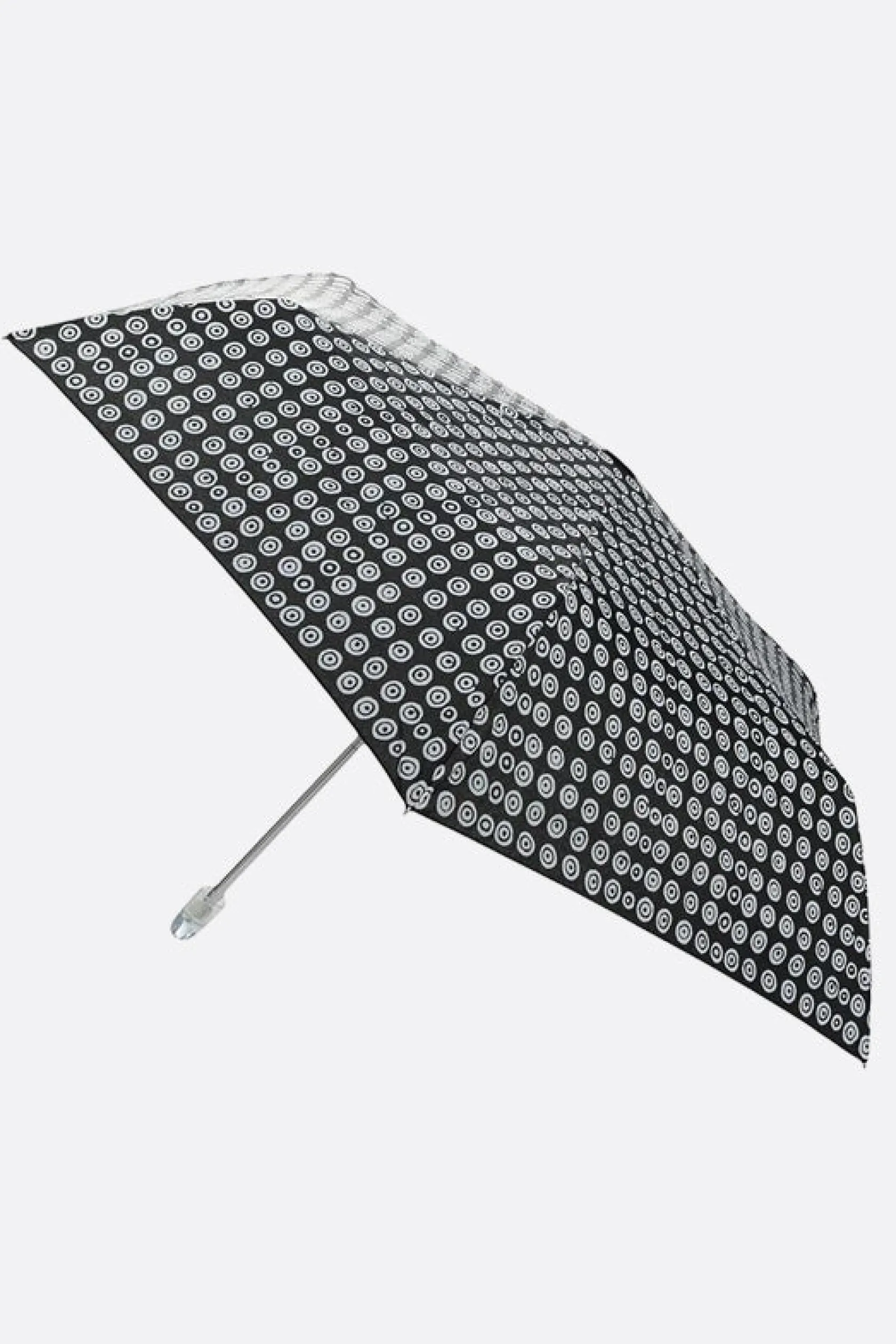 Lifestyle>10 CORSO COMO ombrello tascabile in nylon stampa cerchi Nero