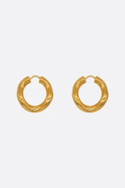 Gioielli>CHARLOTTE CHESNAIS orecchini a cerchio Wave Oro