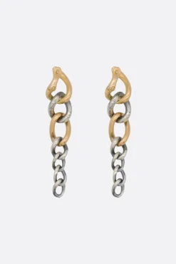Gioielli>HUM orecchini ete Gradation Chain Neutro