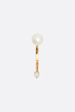 Gioielli>DELFINA DELETTREZ orecchino Dots Piercing Oro