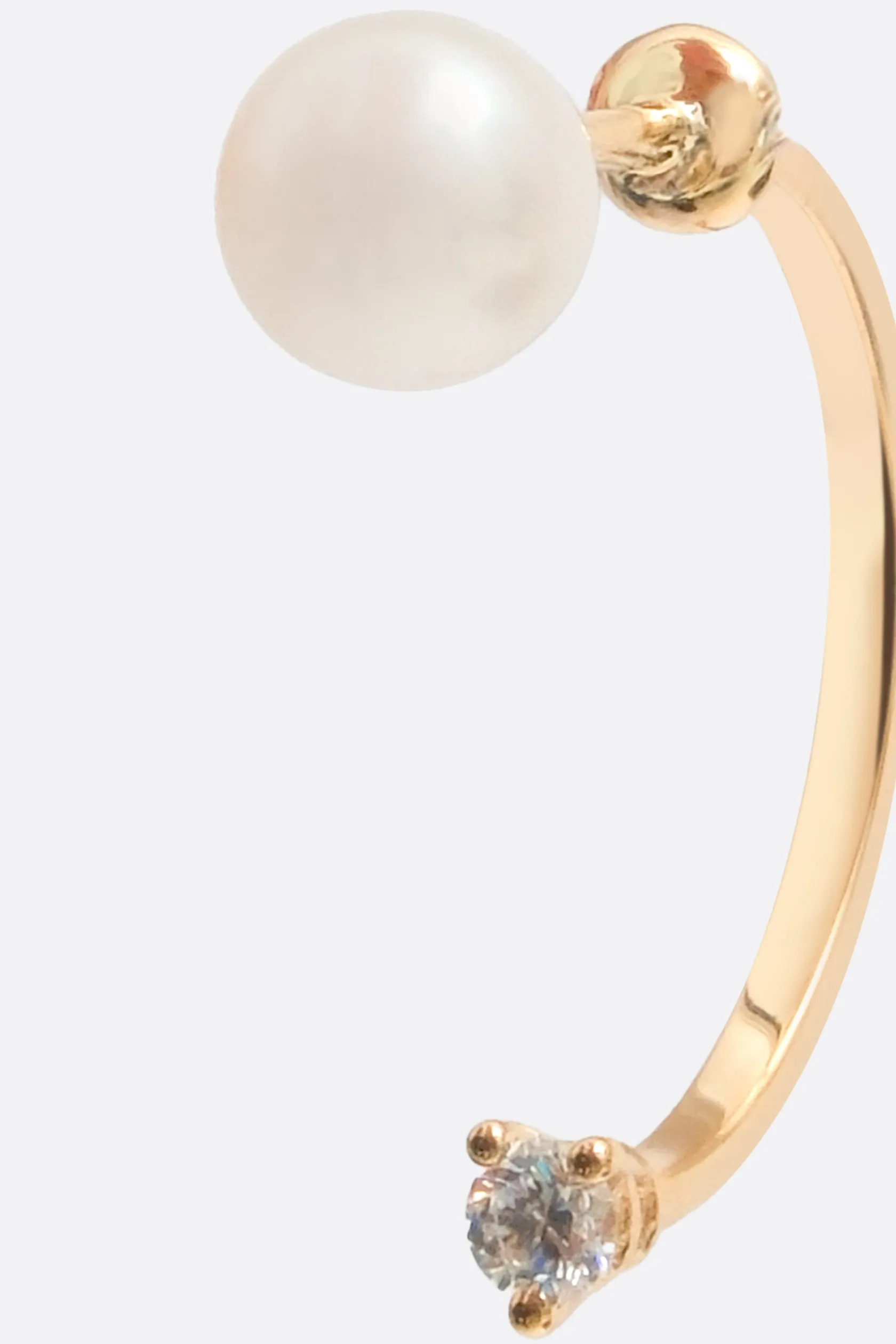 Gioielli>DELFINA DELETTREZ orecchino Dots Piercing Oro