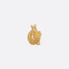 Gioielli>BIBI VAN DER VELDEN orecchino singolo Alligator Twist in 18k Oro