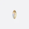 Gioielli>BIBI VAN DER VELDEN orecchino singolo Mini Scarab Opal Stud Oro