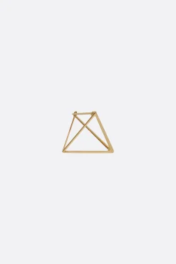 Gioielli>SHIHARA orecchino singolo Triangle 20 Oro