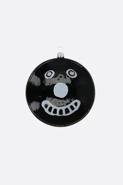 Lifestyle>10 CORSO COMO ornamento natalizio in metallo smaltato Nero
