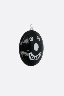 Lifestyle>10 CORSO COMO ornamento natalizio in metallo smaltato Nero