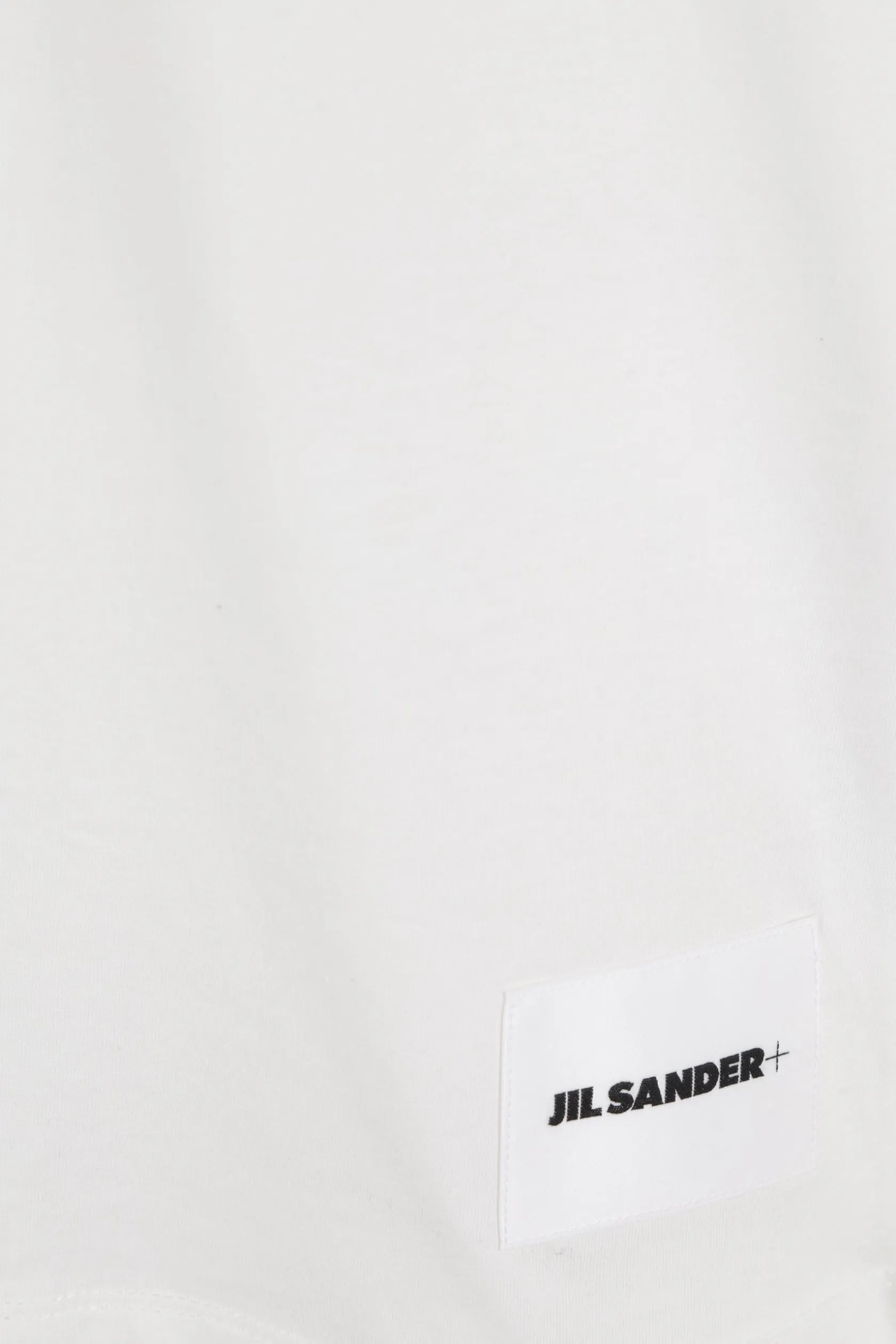 Topwear>JIL SANDER pack 3 t-shirt in cotone organico Bianco