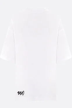 Topwear>MARIA CALDERARA pack 2 t-shirt oversize Due Volte No Bianco