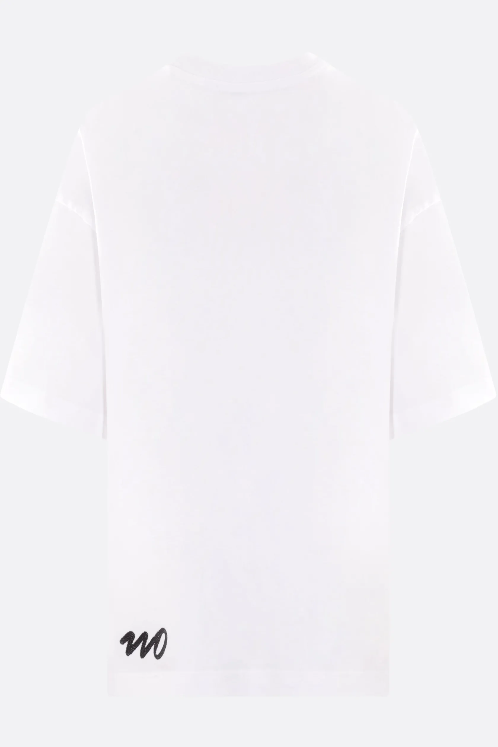 Topwear>MARIA CALDERARA pack 2 t-shirt oversize Due Volte No Bianco