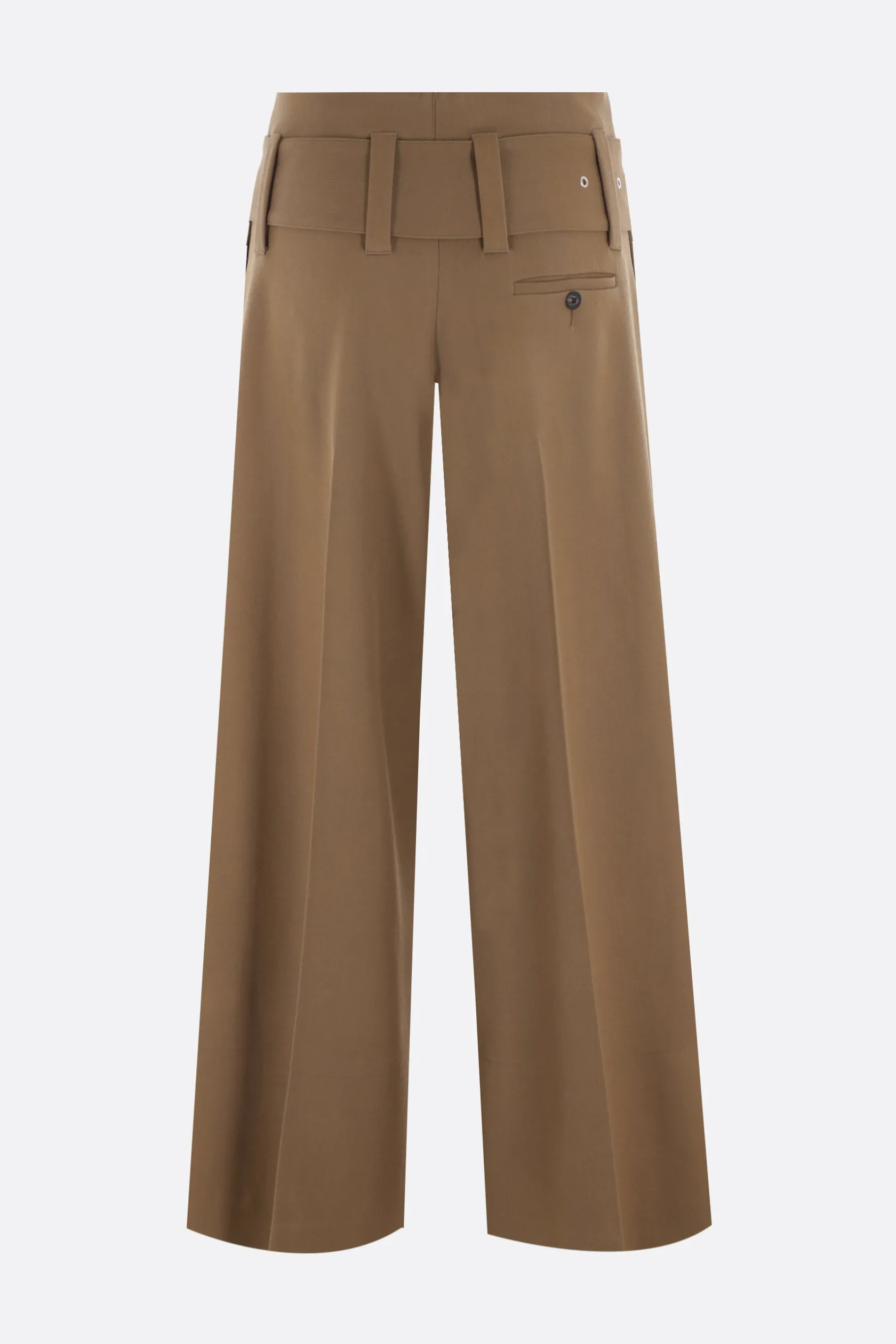 Pantaloni>10 CORSO COMO pantalone a gamba ampia in cotone Neutro