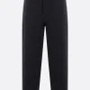 Pantaloni>CFCL pantalone a gamba curva in maglia Milano Nero