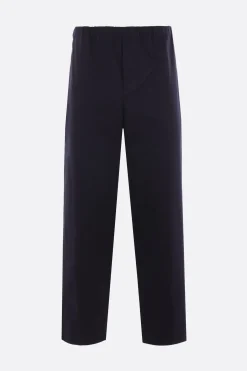 Pantaloni>META CAMPANIA COLLECTIVE pantalone a gamba dritta in gabardine Blu