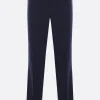 Pantaloni>DRIES VAN NOTEN pantalone a gamba dritta Patrino in lana Blu