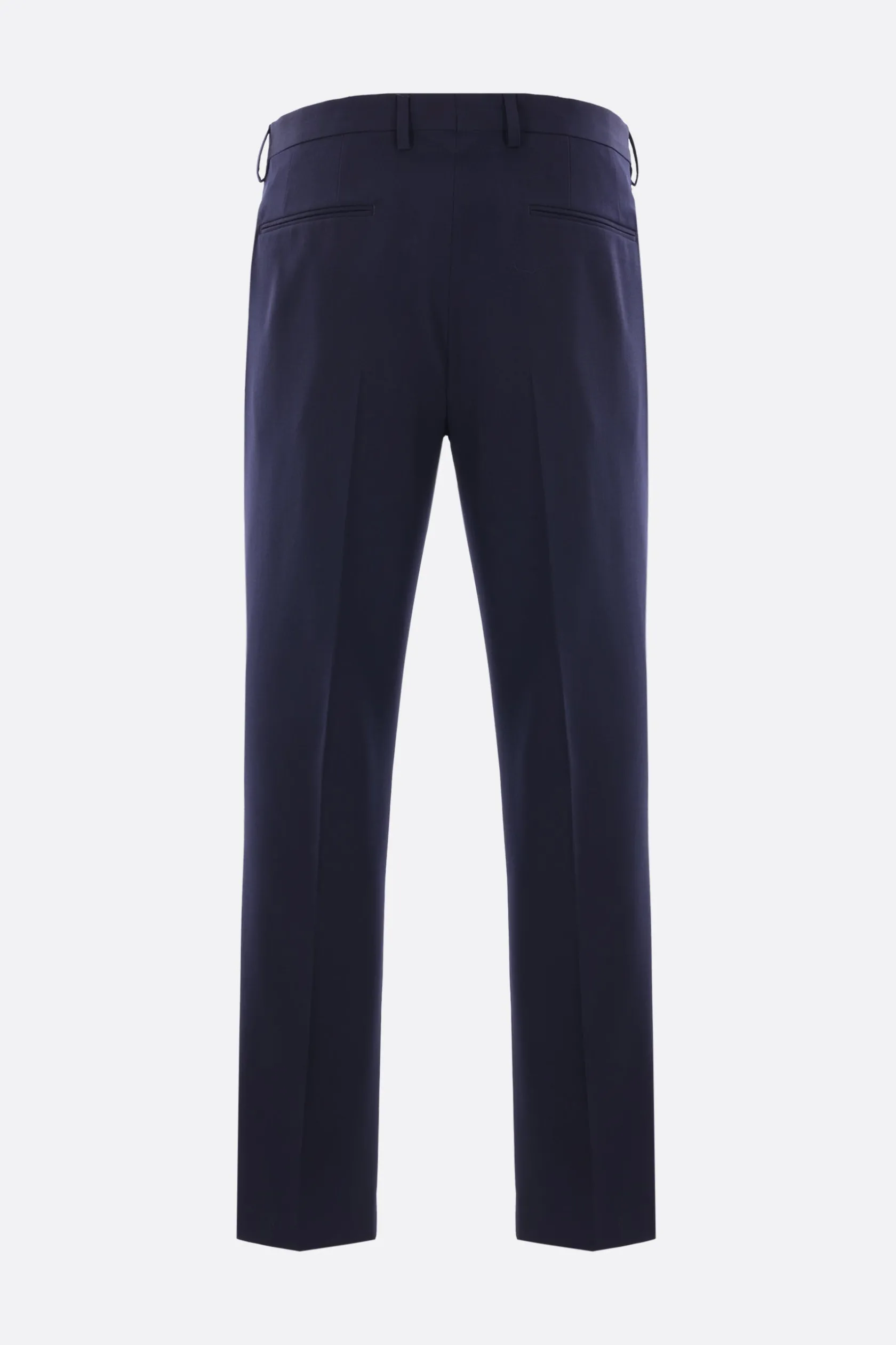 Pantaloni>DRIES VAN NOTEN pantalone a gamba dritta Patrino in lana Blu