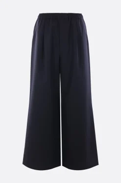Pantaloni>COMME DES GARÇONS HOMME pantalone a gamba larga in lana Blu