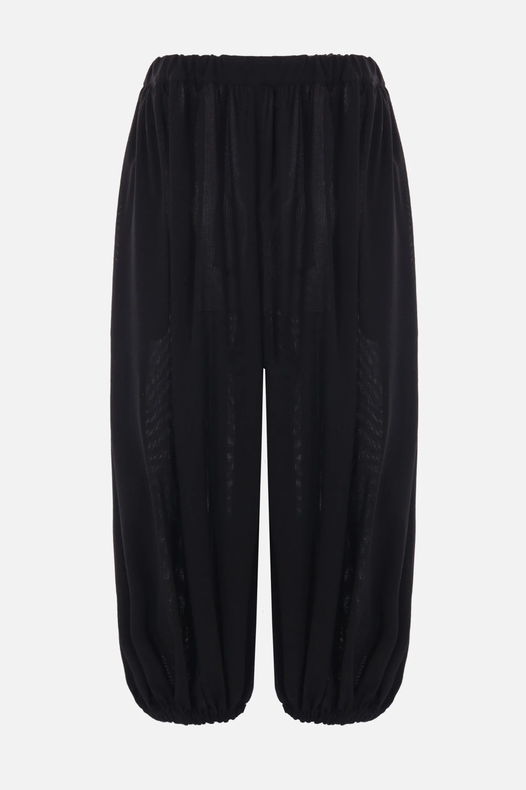 Pantaloni>COMME DES GARÇONS pantalone baloon in lana Nero