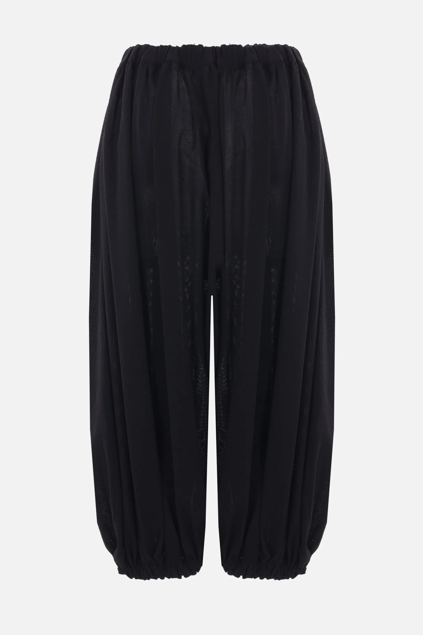 Pantaloni>COMME DES GARÇONS pantalone baloon in lana Nero