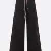 Pantaloni>RICK OWENS pantalone cargo Belas in nylon Nero