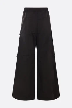Pantaloni>RICK OWENS pantalone cargo Belas in nylon Nero