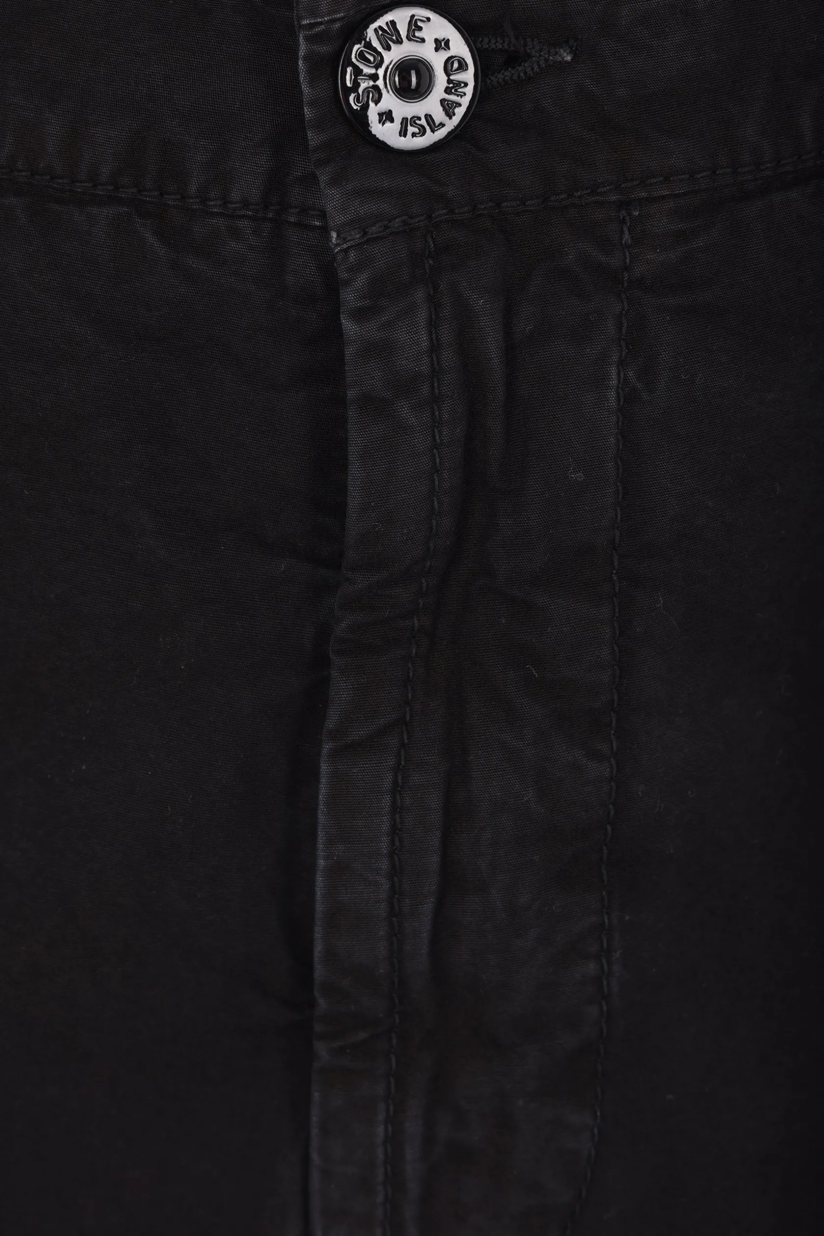 Pantaloni>STONE ISLAND pantalone cargo in cotone Nero