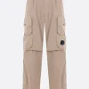 Pantaloni>C.P. COMPANY pantalone cargo in Flatt Nylon Neutro