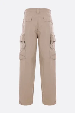 Pantaloni>C.P. COMPANY pantalone cargo in Flatt Nylon Neutro