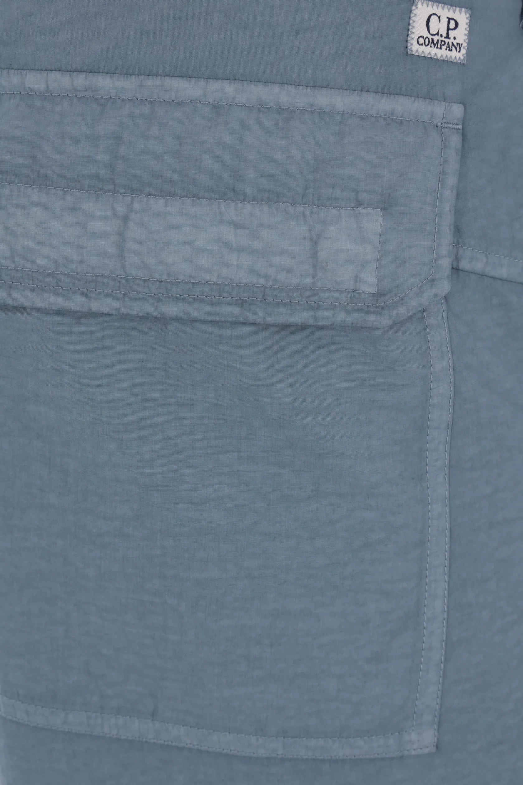 Pantaloni>C.P. COMPANY pantalone cargo in Flatt Nylon Blu